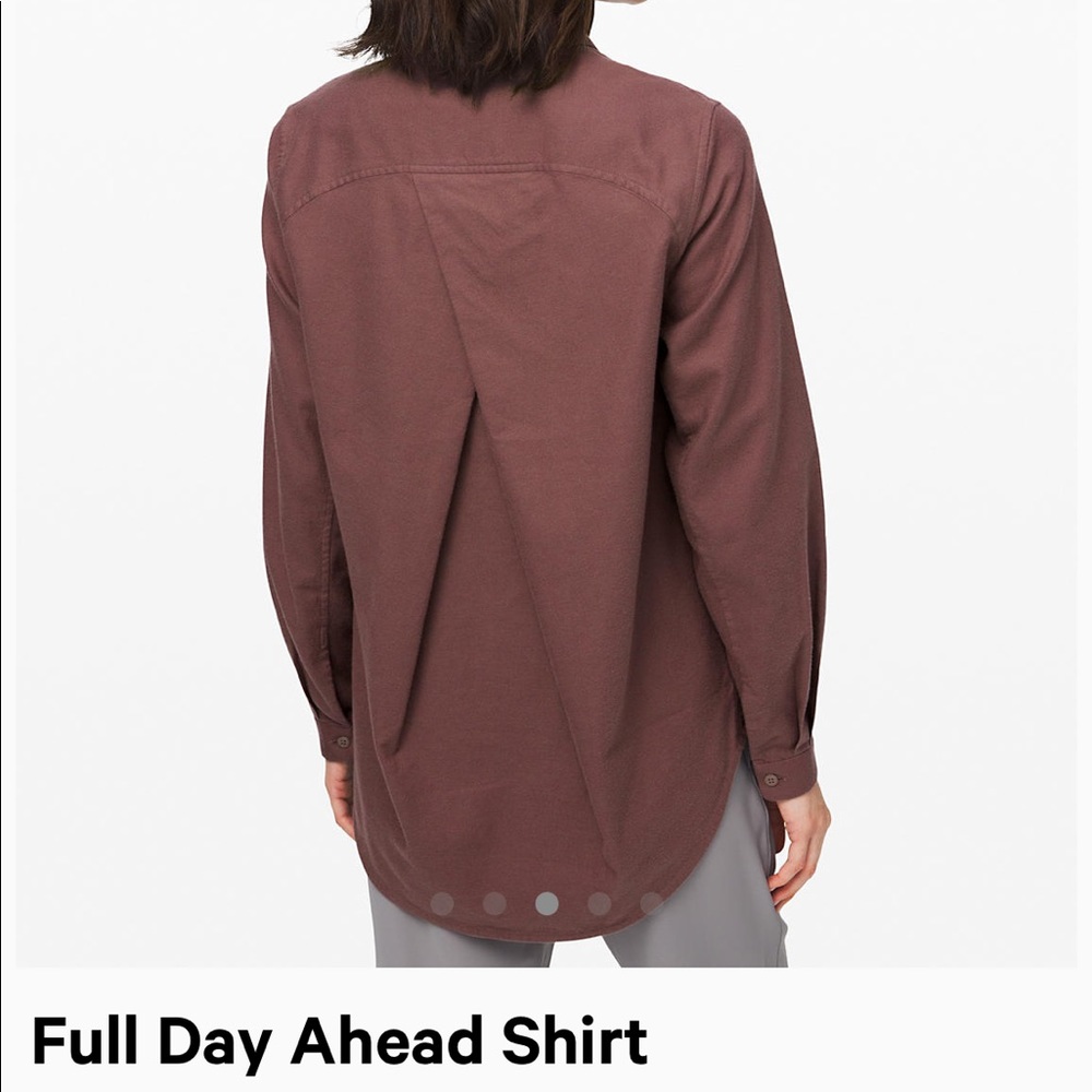 Lululemon Full Day Ahead flannel - Picture 2 of 6